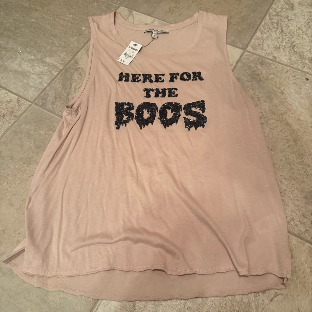Express Here for the Boos Tank Top